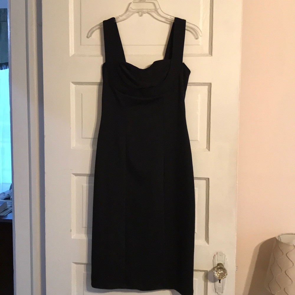 Black evening dress